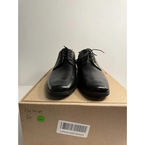 .7040 Florshein Jackson Plain Toe Oxford Dress Shoes-US 8 Mens - Picture 2 of 5